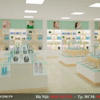 Thiết kế nội thất shop tiện ích nữ anh Đạt - Bắc Ninh